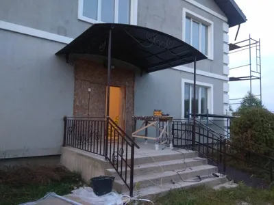 Кованое крыльцо для частного дома | Ковка крыльца на заказ Нижний Новгород