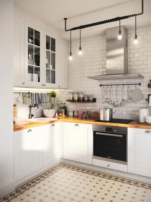 Кухня IKEA BODBYN - Кухни - 3D модель