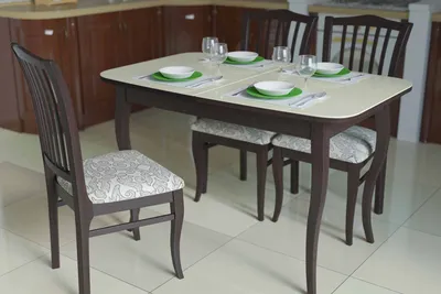 Обеденные группы для кухни | Прямоугольный, раздвижной кухонный стол,  купить недорого в Петрозаводске.