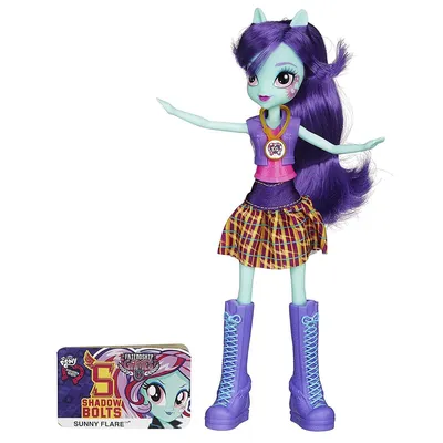 Кукла Май Литл Пони Флаттершай и пони Девочки Эквестрии (My Little Pony  Equestria Girls Fluttershy Doll and Pony)