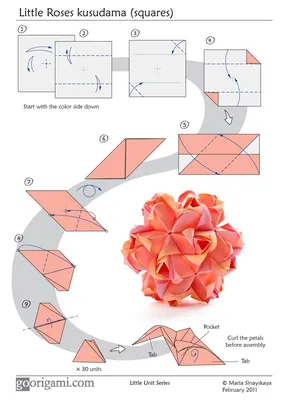Origami Kusudama Venus.How to make origami Venus with paper.Kusudama Flower  Venus. - YouTube