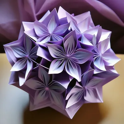 радуга origami kusudama стоковое фото. изображение насчитывающей различно -  12990436