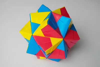 Origami: Simple #Kusudama ball of paper - YouTube