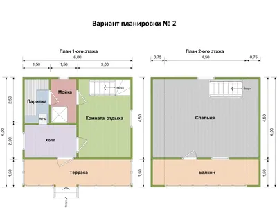 Брусовая баня 6х6 под ключ, проект и цена