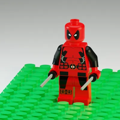 ArtStation - Deadpool LEGO