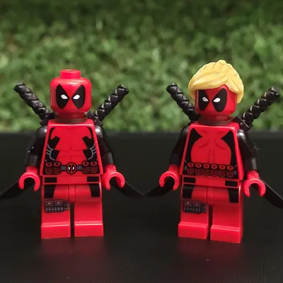 Just noriced the back of Deadpool's torso is almost perfect for Lady  Deadpool lol : r/lego
