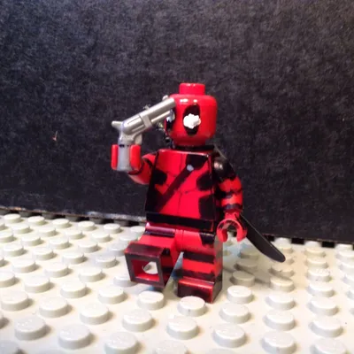 Lego custom DEADPOOL! | Lego deadpool, Deadpool and spiderman, Deadpool