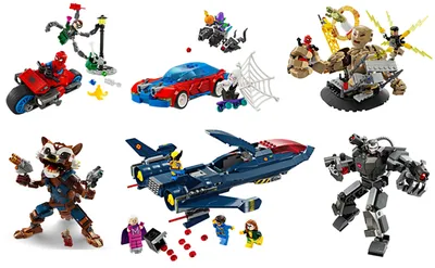 Every LEGO Marvel Superheroes Set EVER MADE 2002-2023 - YouTube