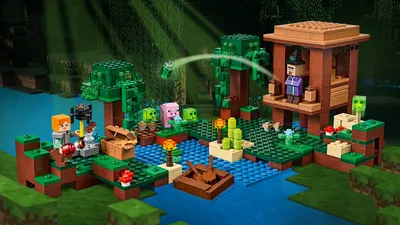 These new Lego Minecraft sets look decidedly more 'Lego' than ever before -  The Verge