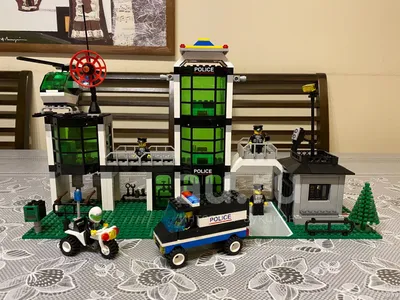 Конструктор Lari «Полицейский участок» 10424 (Аналог LEGO City 60047) 890  деталей