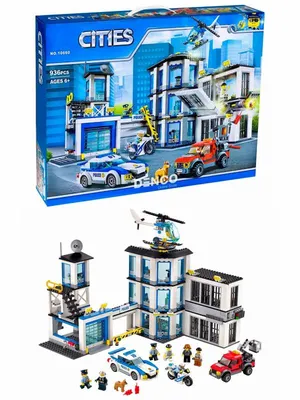 Конструктор LEGO® City Police Полицейский участок 60316 - 1a.lv