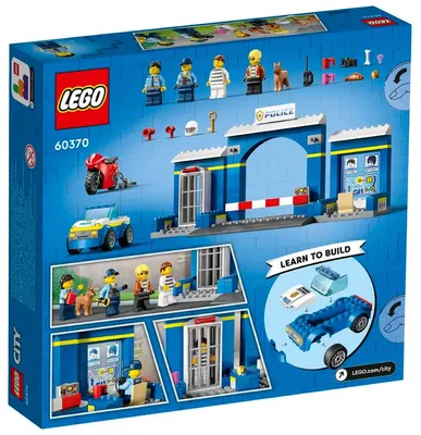 Лего, LEGO City Полицейский участок 60316 купить в Минске в  интернет-магазине | BabyTut