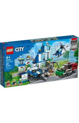 Конструктор LEGO City 60316 Полицейский участок – купить с доставкой из-за  рубежа через платформу «CDEK.Shopping»