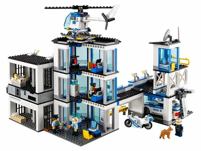 Конструктор Bela «Полицейский участок» 10660 (Аналог LEGO City 60141) 936  деталей