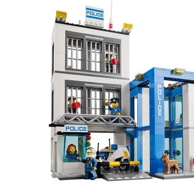 Магазин LEGO | Полицейский участок и вертолёт