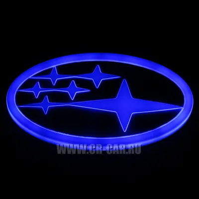 Subaru Logo Circle Decal Sticker - AnyDecals.com