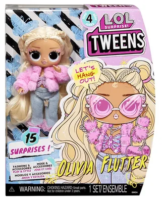 L.O.L. Surprise! Tweens Series 4 Olivia Flutter Fashion Doll, Кукла ЛОЛ 4  серия/Подростки - Оливия Флаттер - купить с доставкой по выгодным ценам в  интернет-магазине OZON (804746712)