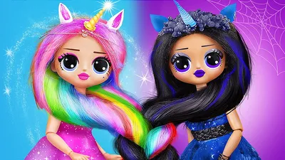 LOL Surprise Big Baby Hair Hair Hair dolls: Unicorn and Splash Queen -  YouLoveIt.com