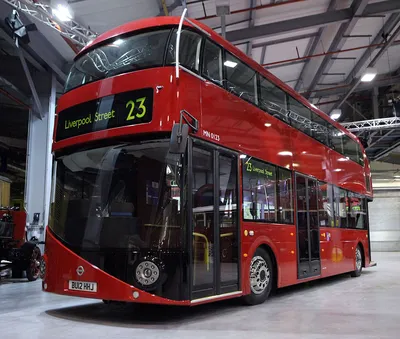 Символ Британии - красный двухэтажный автобус - Детский Портал Знаний