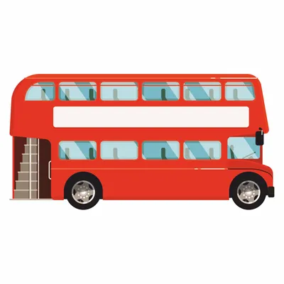 Картина по номерам \"Лондонский автобус\"