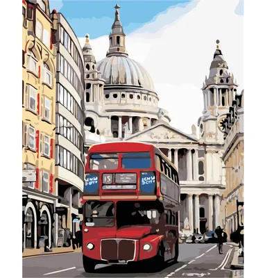 Биг Бен Двухэтажный автобус Туристические автобусы Лондон, Автобусы с  ручной росписью, акварель, фотография, лондон png | Klipartz