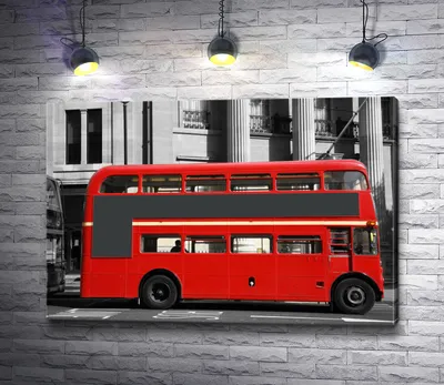 Красный лондонский автобус