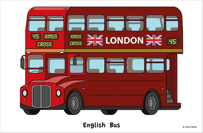 Модель-игрушка Лондонский автобус (красный)