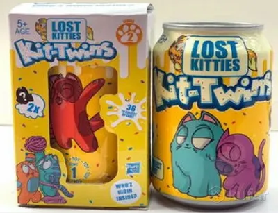 Hasbro Lost Kitties, серия 2, стаканчик котёнка