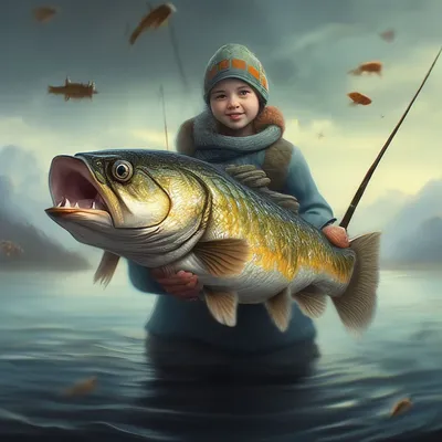 Ловись рыбка большая и маленькая» — создано в Шедевруме