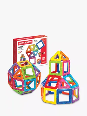 Magformers 90-piece magnetic construction tiles toy sale