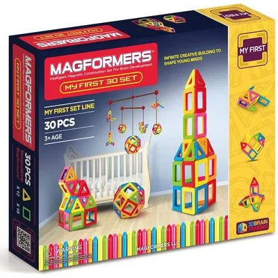 MAGFORMERS 43 Lot of 43 Pieces Set Multicolor Building Toy w/ Model Booklet  | eBay