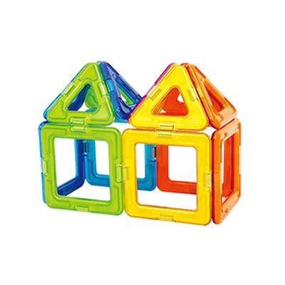 Magformers Basic Rainbow Set Multicolor Magnetic Tiles 30 Pieces -  Walmart.com