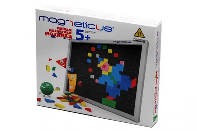 Конструкторы Мозаика Magneticus 5+ 220 элементов (7 цветов) — купить по  лучшей цене, отзывы — Мир Магнитов в Москве