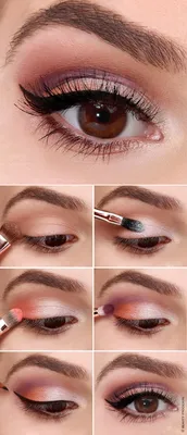 Картинки по запросу красивый макияж для карих глаз | Maquillaje de ojos  ahumados, Maquillaje ojos dorados, Sombras de ojos