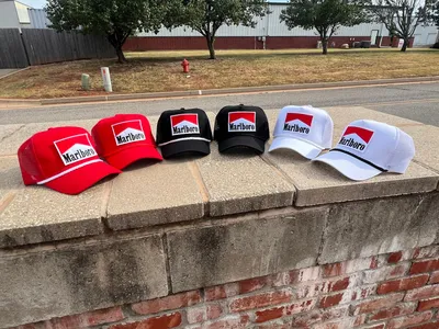 Products Vintage Marlboro cigarette patch TRUCK ROPE snap back –  OklahomaCustoms