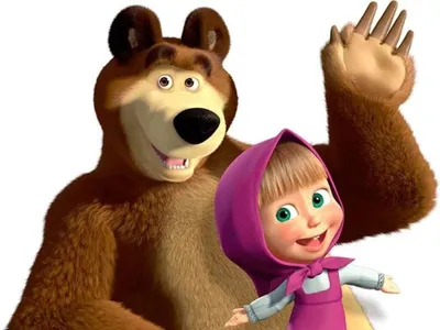 вафельная картинка Маша и медведь №4 - Кондитер+