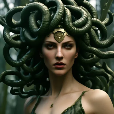 Иллюстрация Медуза Горгона (Medusa Gorgon) | Illustrators.ru