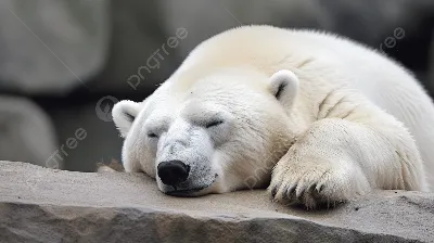 Медведь спит на льдине. Это фото победило в голосовании зрителей конкурса  Wildlife Photographer of the Year — Meduza