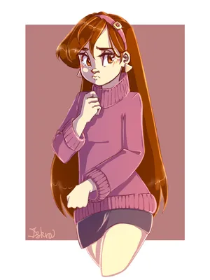 Взрослая Мэйбл Пайнс | Mable pines, Mabel pines, Gravity falls art