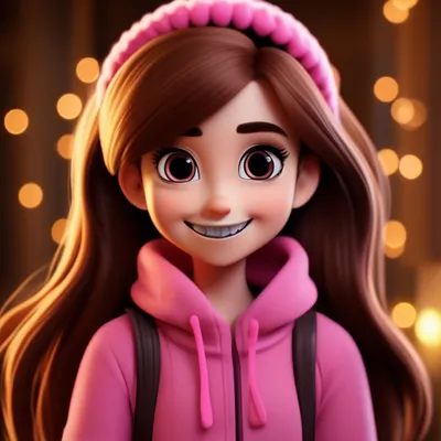 Фото Mabel Pines / Мэйбл Пайнс из мультсериала Gravity Falls / Гравити  Фолз, by Axsens