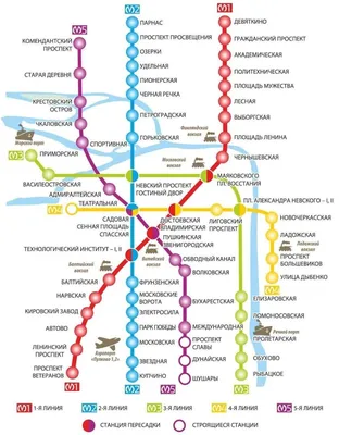 Метро Санкт-Петербурга. Информация о петербургском метрополитене.