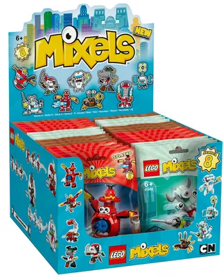 Миксели 6 серия, лего фигурки все наборы сезона Lego Mixels Series 6 -  YouTube