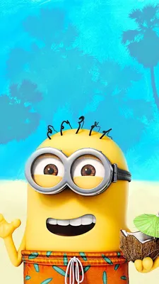 Наклейки на телефон Стикеры Minions Миньоны