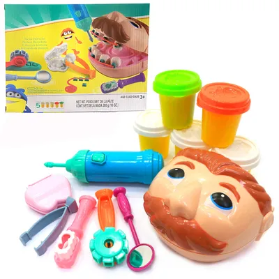 Мистер Зубастик Play-Doh, детский игровой набор пластилин для творчества  Плей до для лепки стоматолог (ID#81494242), цена: 35 руб., купить на Deal.by