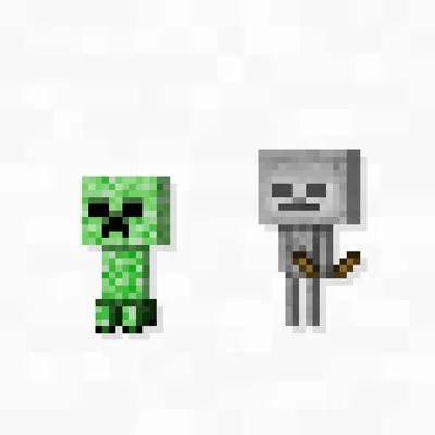 Minecraft nether mobs pack\" Poster for Sale by abbi-sami-belle | Redbubble