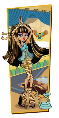 Купить кукла Monster High Клео де Нил - Маскарад X3718, цены на Мегамаркет