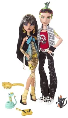 Кукла Клео де Нил из серии Мрак и Цветение - Monster High -  интернет-магазин - MonsterDoll.com.ua