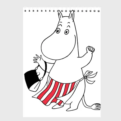 Кухонная салфетка Moomin Муми Мама середина лета - купить в Москве, цены на  Мегамаркет