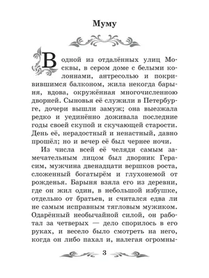 Муму (с иллюстрациями) - Тургенев И.С., Купить c быстрой доставкой или  самовывозом, ISBN 978-5-04-119140-5 - КомБук (Combook.RU)