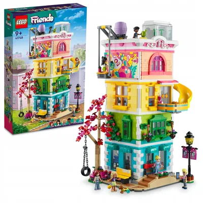 Конструктор LEGO Friends Общественный центр Хартлейк 41748 купить в Москве  | Доставка по России.